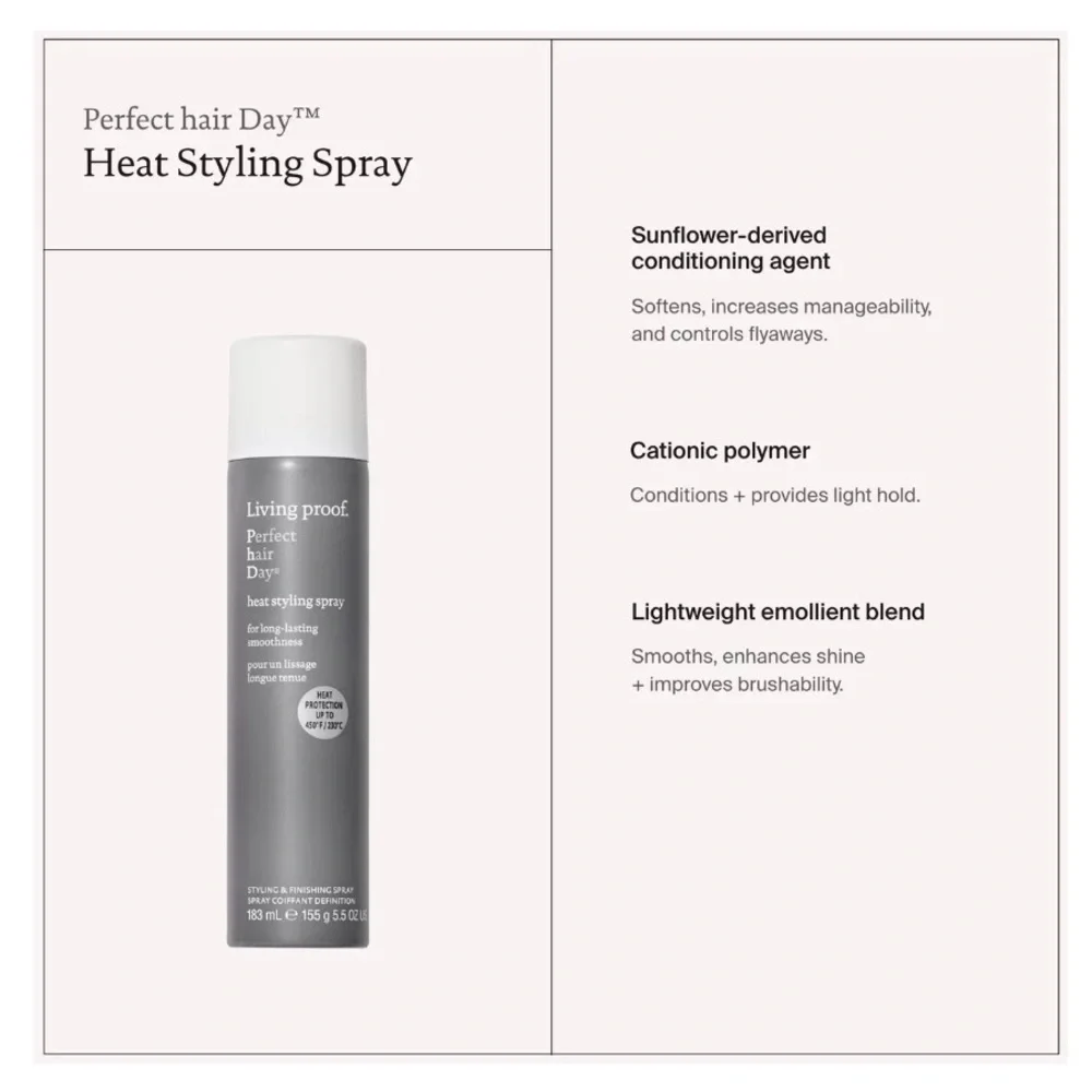 Living Proof Perfect Hair Day Heat Styling Spray - Picture 3 of 5